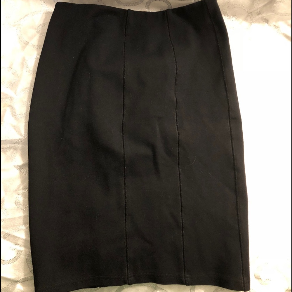 Trouve Black Pencil Skirt XS